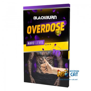 Заказать кальянный табак BlackBurn Overdose (БлэкБерн Овердос) 100г онлайн с доставкой всей России